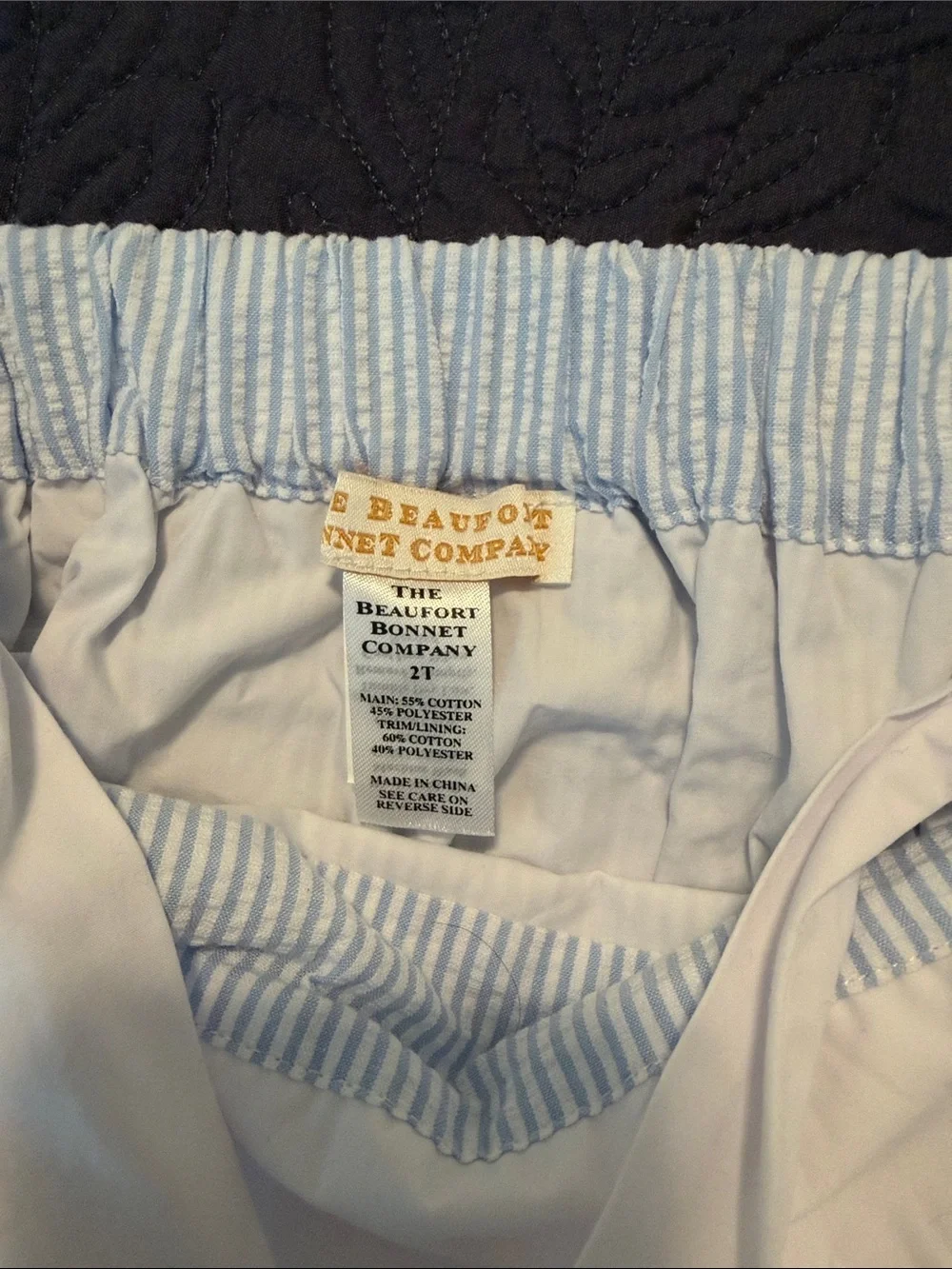 The Beaufort Bonnet Company soft seersucker